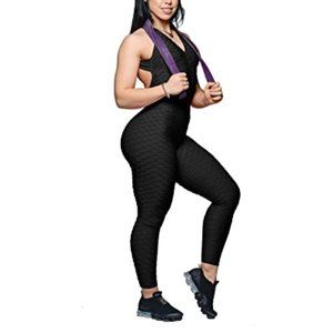 YOFIT Butt Lifting Anti Cellulite Backless Romper